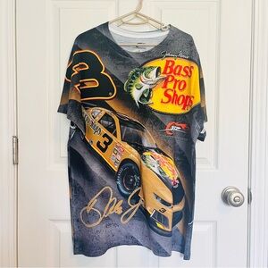 Dale Earnhardt Jr. late model #3 bass pro shop t-shirt